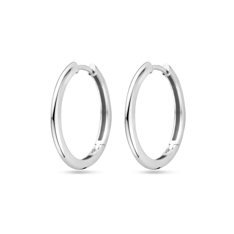 vDam Klapoorringen 2,0 Mm Zilver Gerhodineerd 1339838