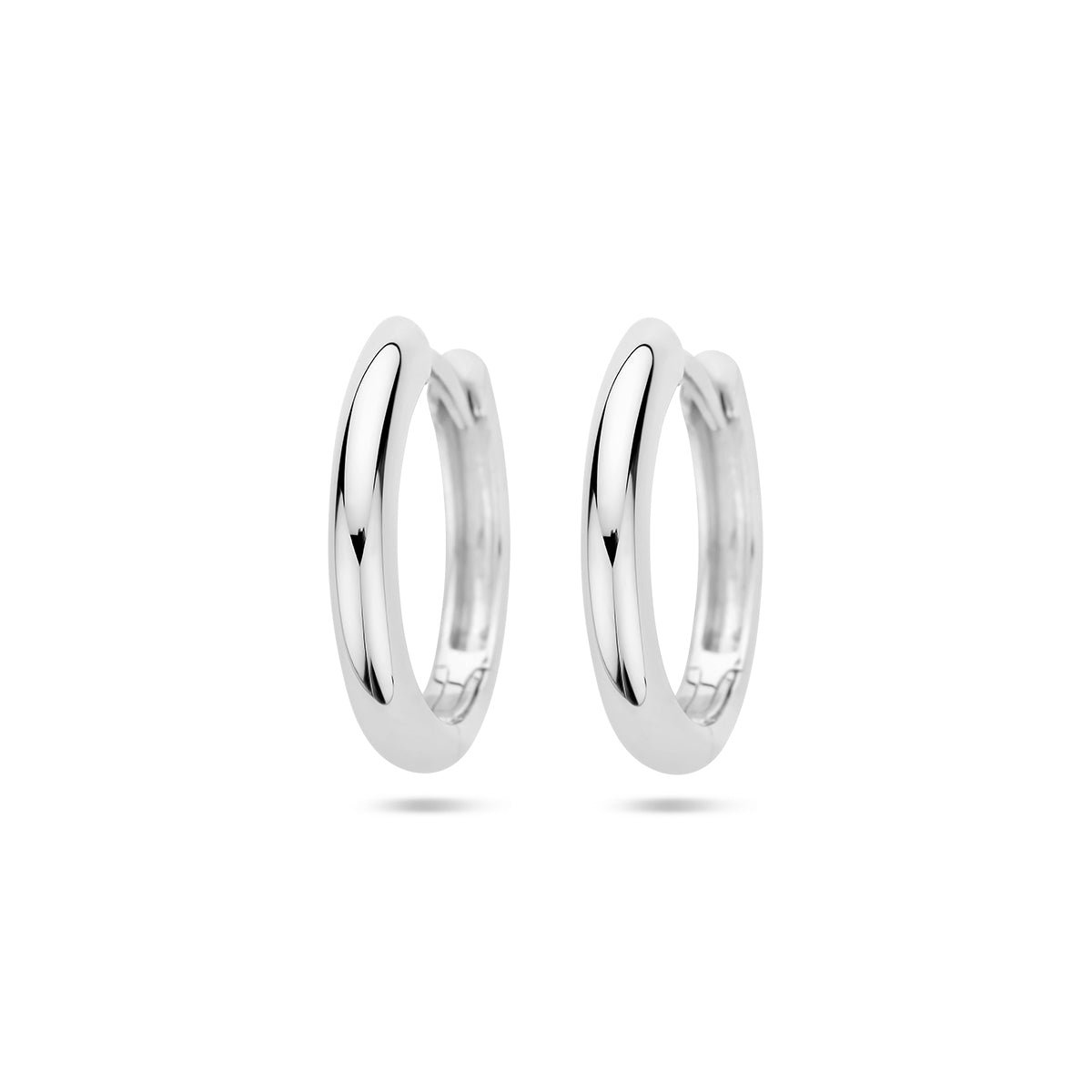 vDam Klapoorringen 2,5 Mm Half Rond Zilver Gerhodineerd 1336988