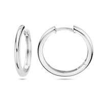 vDam Klapoorringen 2,5 Mm Half Rond Zilver Gerhodineerd 1336989