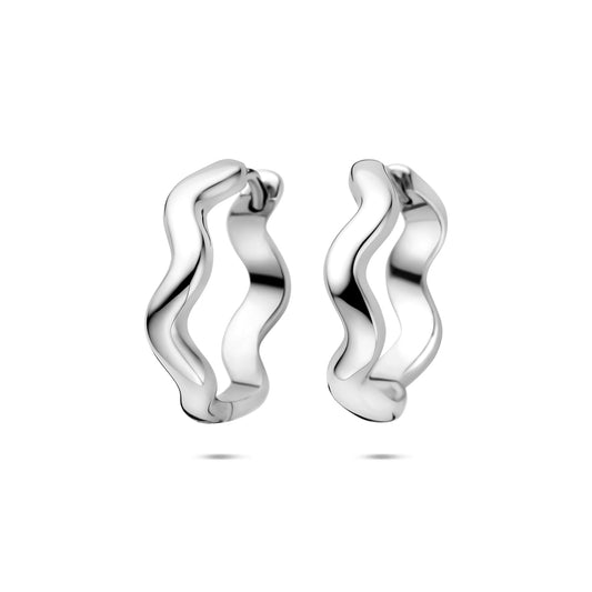 vDam Klapoorringen 20 Mm Zilver Gerhodineerd 1340880