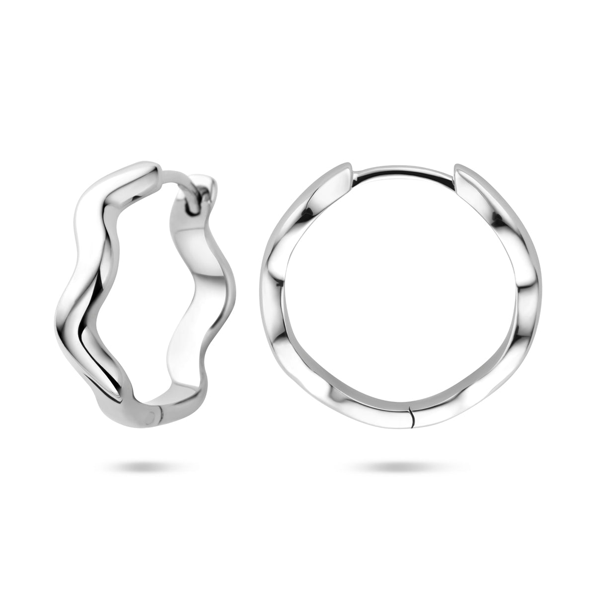 vDam Klapoorringen 20 Mm Zilver Gerhodineerd 1340880