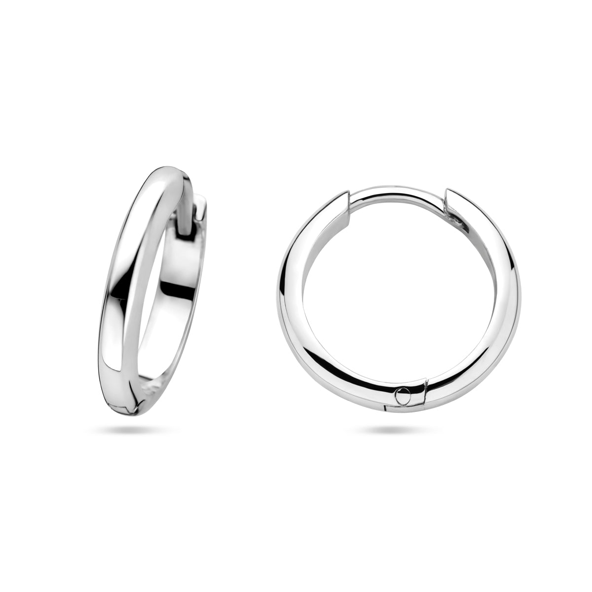 vDam Klapoorringen 3,0 Mm Halfronde Buis Zilver Gerhodineerd 1337876