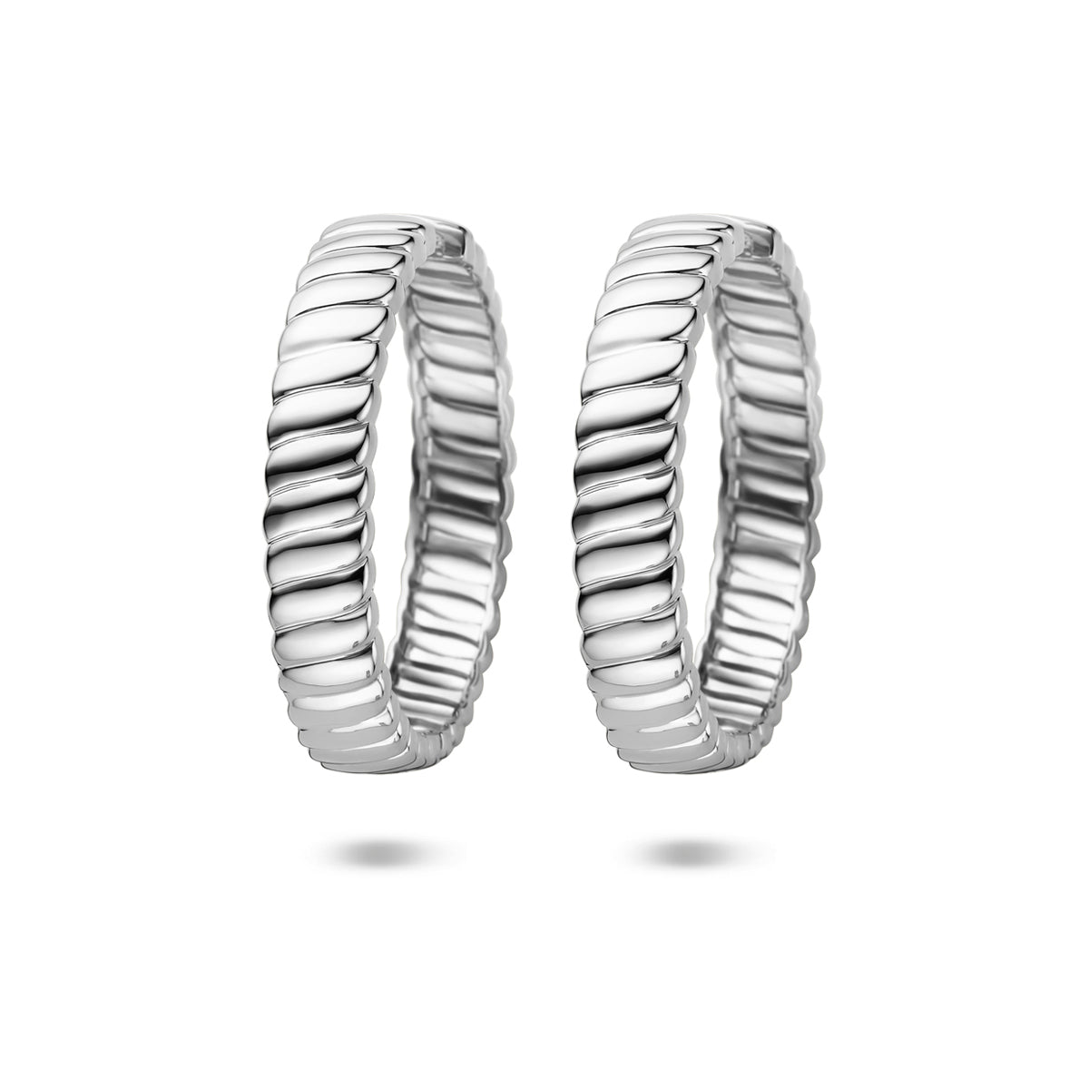 vDam Klapoorringen 40 Mm Zilver Gerhodineerd 1341308