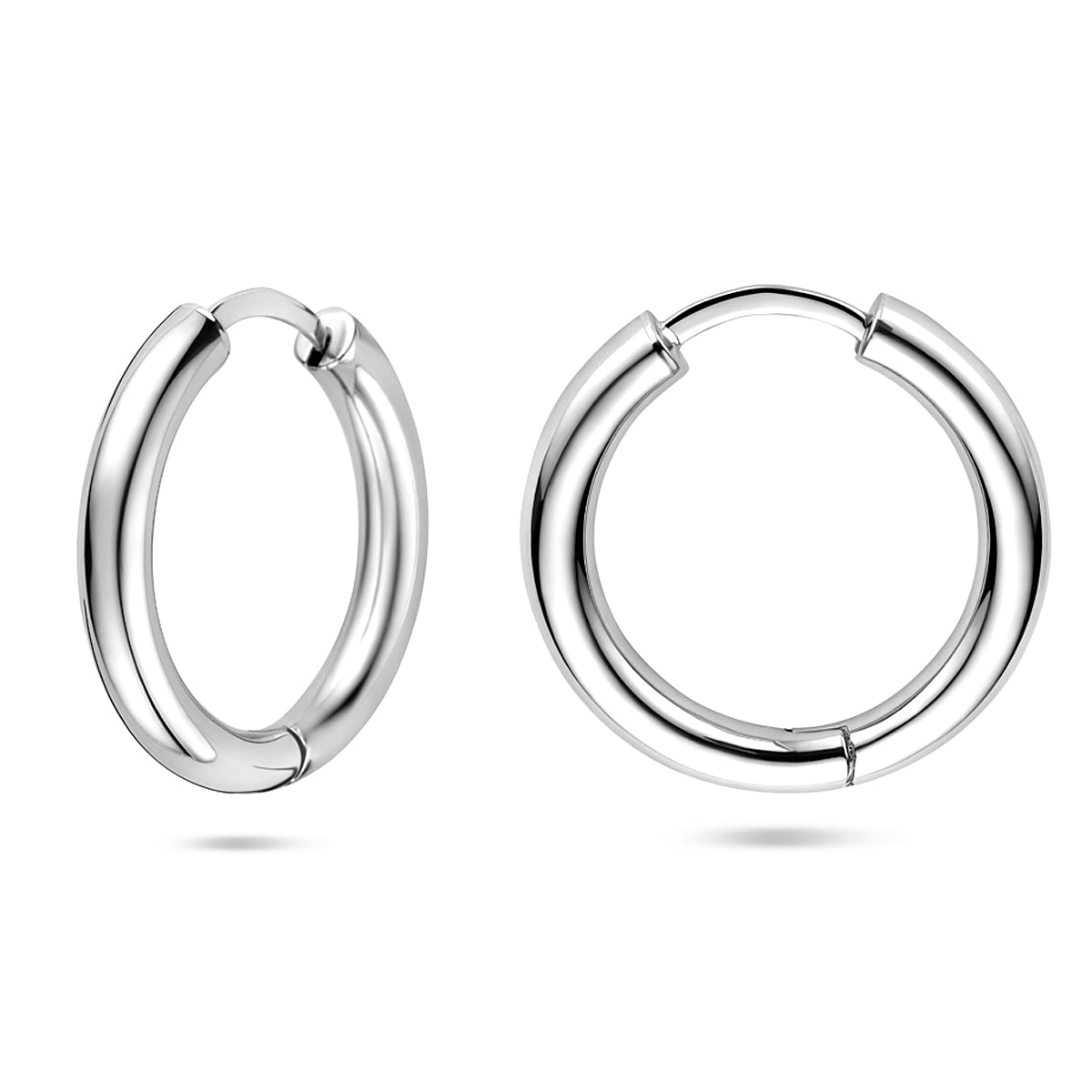 vDam Klapoorringen Buis 3,5 Mm Zilver Gerhodineerd 1341613