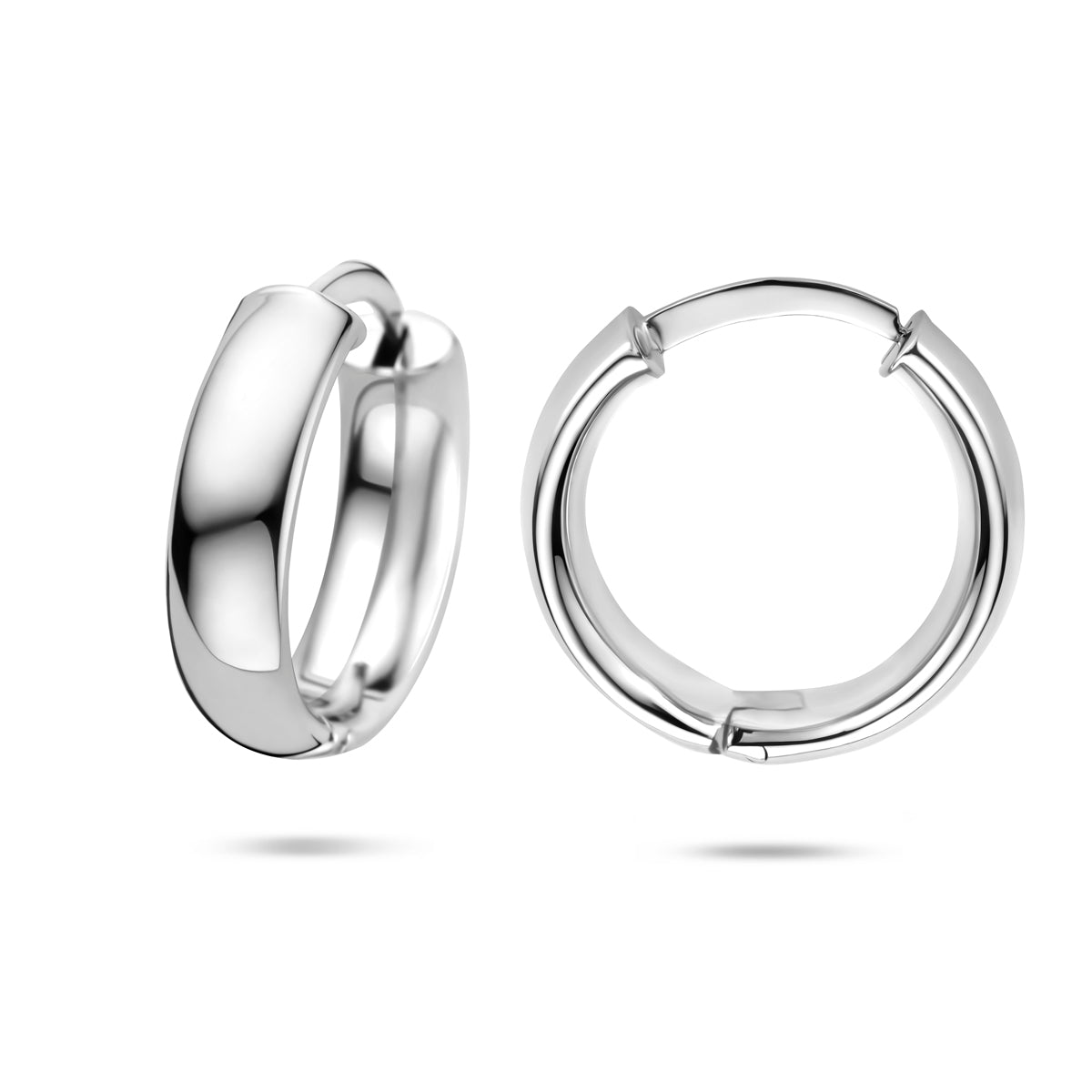 vDam Klapoorringen Buis 5 Mm Zilver Gerhodineerd 1341642