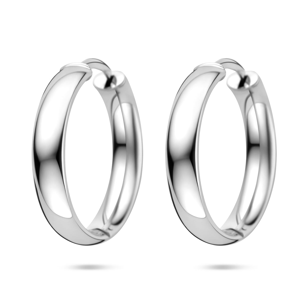 vDam Klapoorringen Buis 5 Mm Zilver Gerhodineerd 1341644