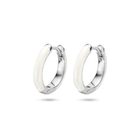 vDam Klapoorringen Emaille Zilver Gerhodineerd 1336229