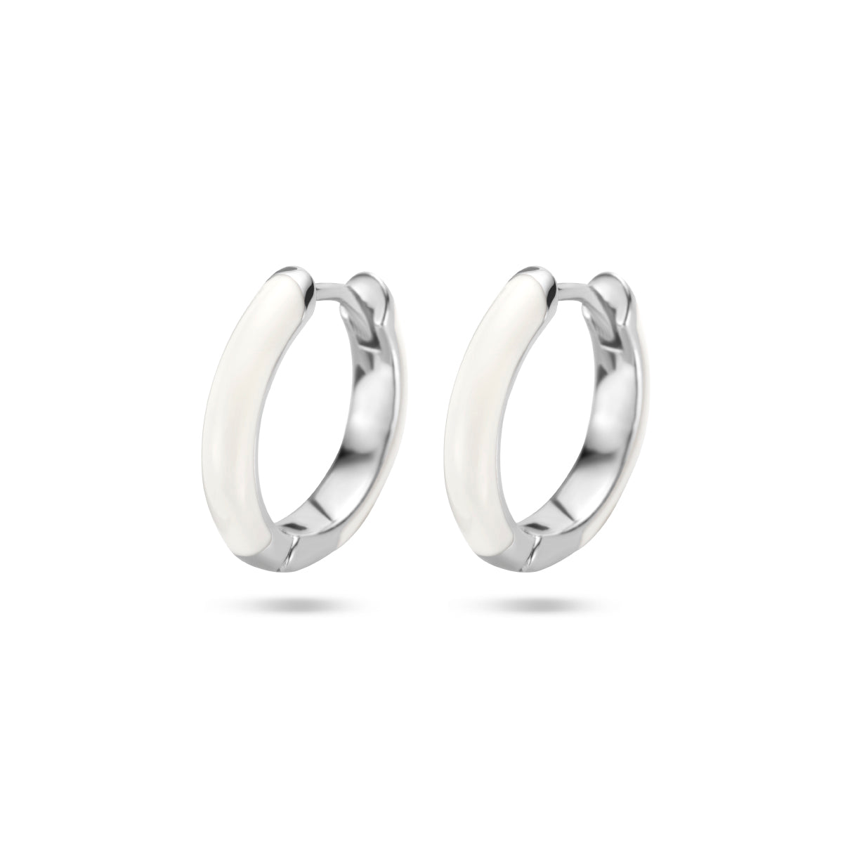 vDam Klapoorringen Emaille Zilver Gerhodineerd 1336229