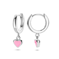 vDam Klapoorringen Hart Zilver Gerhodineerd 1336083