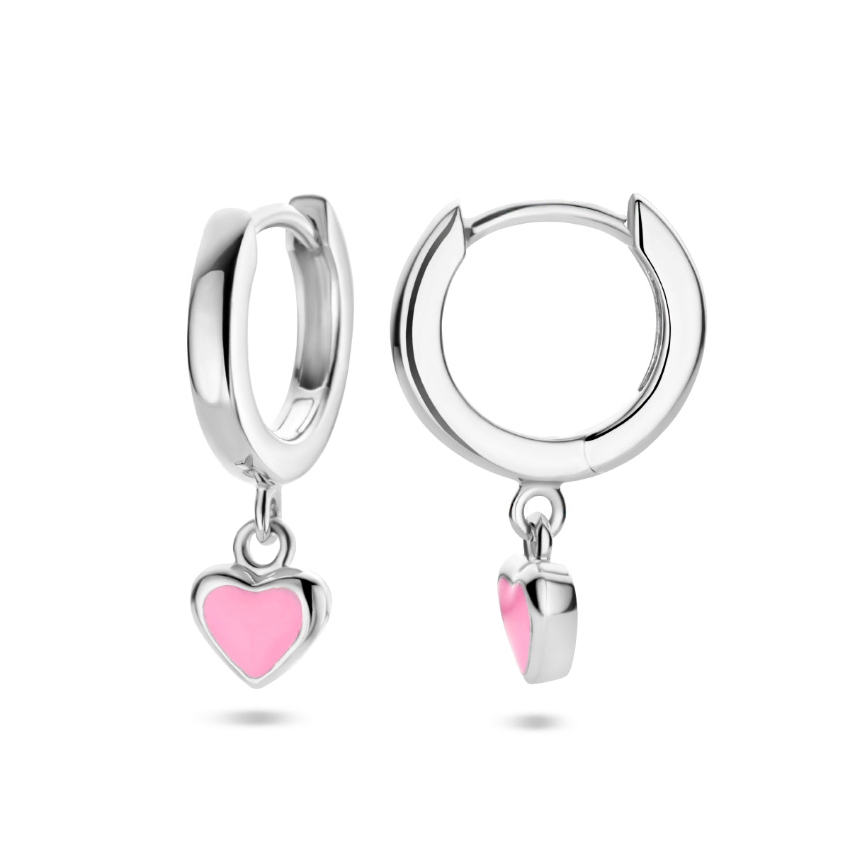 vDam Klapoorringen Hart Zilver Gerhodineerd 1336083