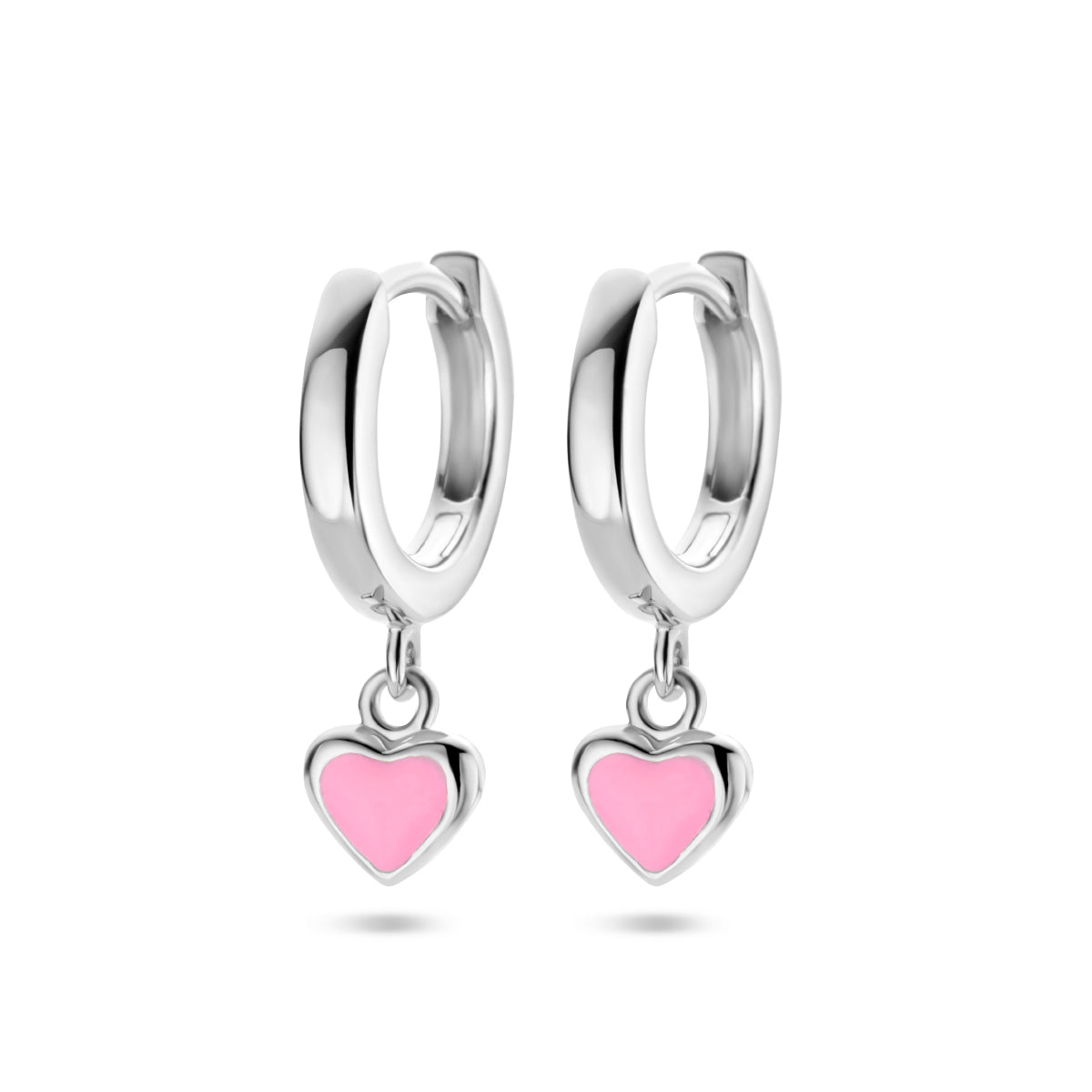 vDam Klapoorringen Hart Zilver Gerhodineerd 1336083