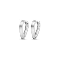 vDam Klapoorringen Mat 15 Mm Zilver Gerhodineerd 1340031