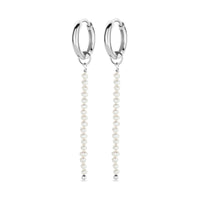 vDam Klapoorringen Parel 38 Mm Zilver Gerhodineerd 1340529