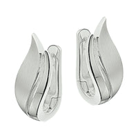 vDam Klapoorringen Poli/mat Zilver Gerhodineerd 1326872