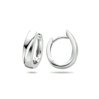 vDam Klapoorringen Poli/mat Zilver Gerhodineerd 1333841