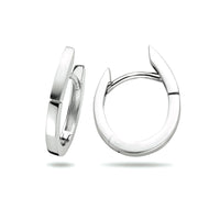 vDam Klapoorringen Poli/mat Zilver Gerhodineerd 1333842