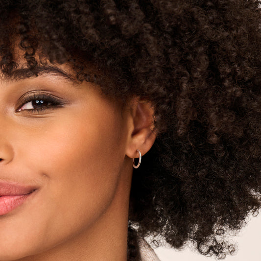 vDam Klapoorringen Rond 2,0 Mm Zilver Gerhodineerd 1329578