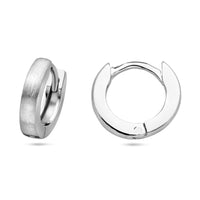 vDam Klapoorringen Vlak 2,5 Mm Poli/mat Zilver Gerhodineerd 1337872