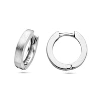 vDam Klapoorringen Vlak 2,5 Mm Poli/mat Zilver Gerhodineerd 1337873