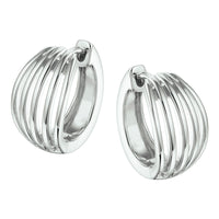 vDam Klapoorringen Zilver Gerhodineerd 1328112