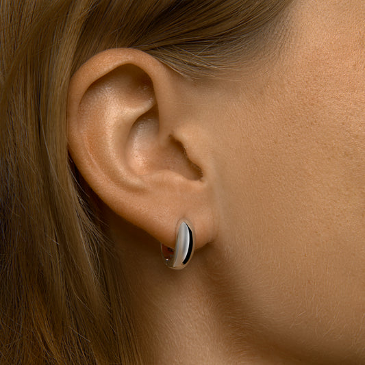 vDam Klapoorringen Zilver Gerhodineerd 1333512