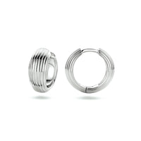 vDam Klapoorringen Zilver Gerhodineerd 1334701