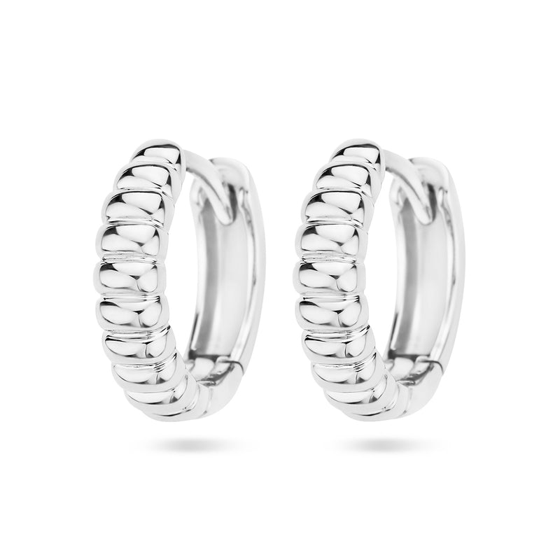 vDam Klapoorringen Zilver Gerhodineerd 1336935