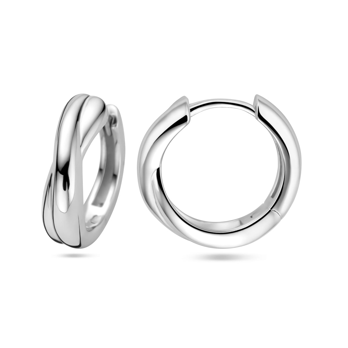 vDam Klapoorringen Zilver Gerhodineerd 1338803