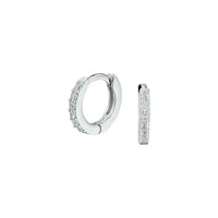 vDam Klapoorringen Zirkonia Zilver Gerhodineerd 1331968