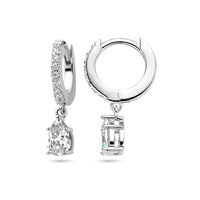 vDam Klapoorringen Zirkonia Zilver Gerhodineerd 1338245