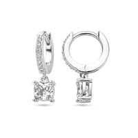 vDam Klapoorringen Zirkonia Zilver Gerhodineerd 1338246