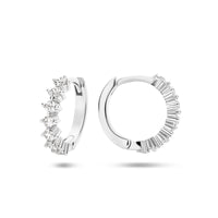 vDam Klaproorringen Zirkonia Zilver Gerhodineerd 1335169