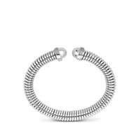 vDam Klemband Tubogas Zirkonia 13 Mm Zilver Gerhodineerd 1339287