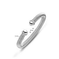 vDam Klemband Tubogas Zirkonia 7,5 Mm Zilver Gerhodineerd 1339286
