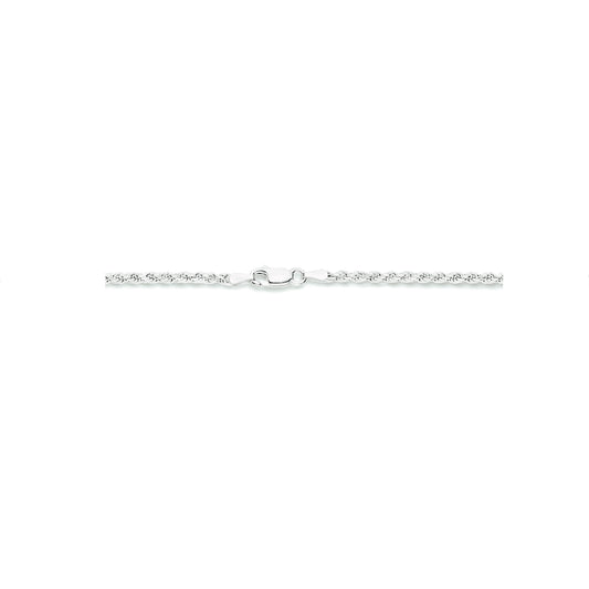 vDam Koord 2,5 Mm Zilver Gerhodineerd 1329708  45cm