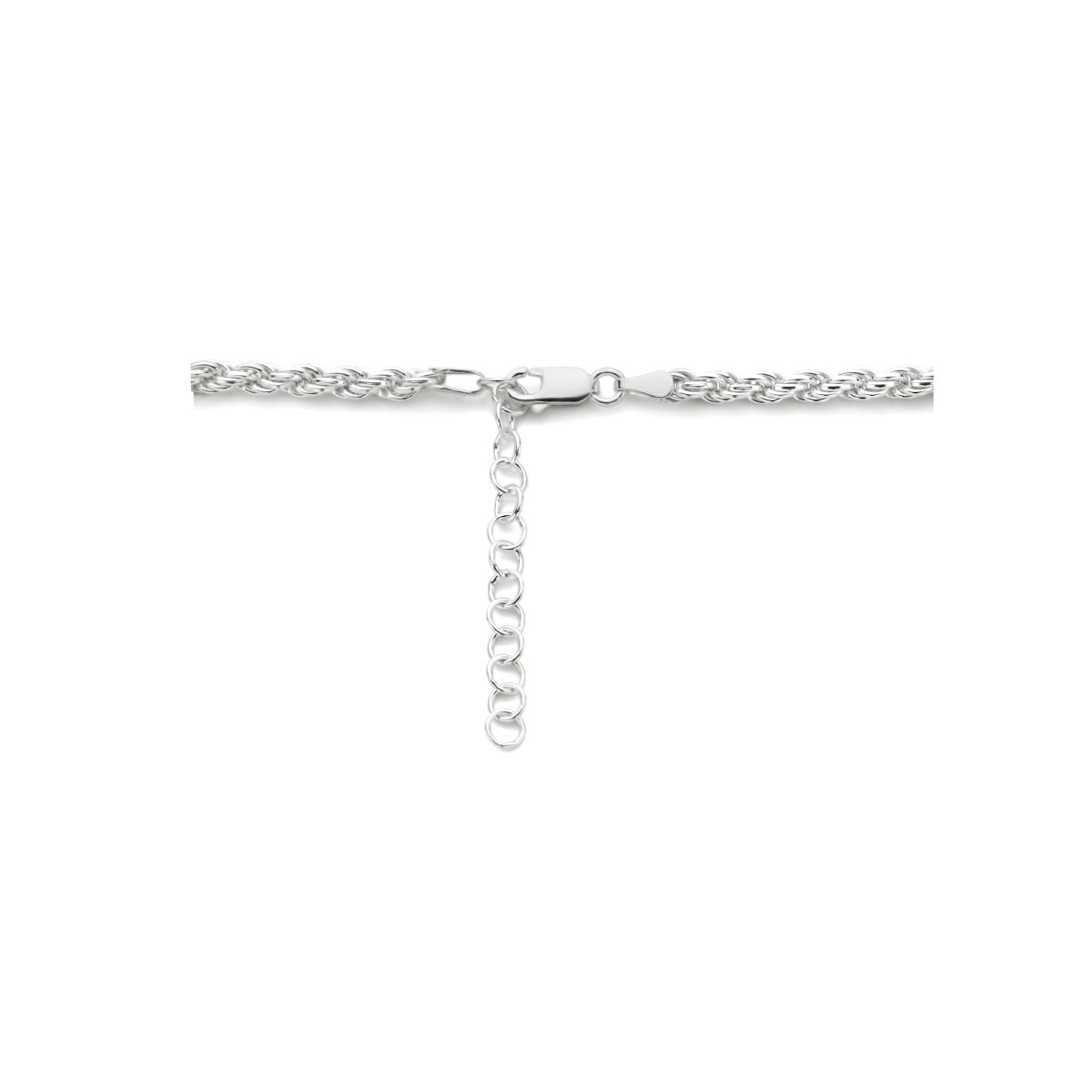 vDam Koord 3,5 Mm Zilver Gerhodineerd 1334732  40cm