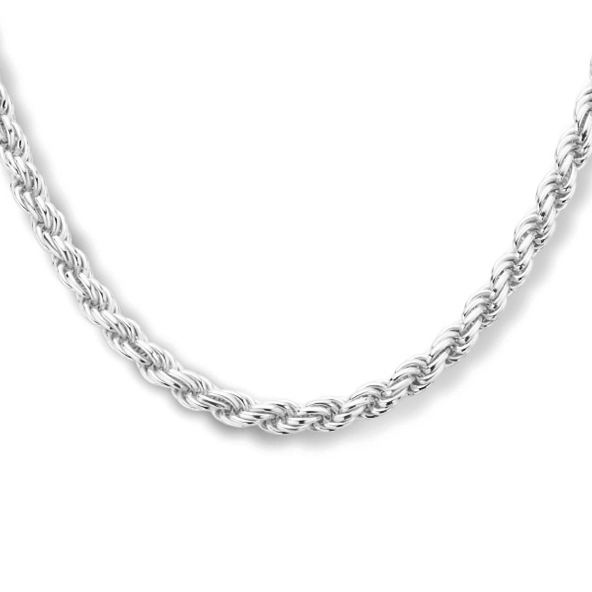 vDam Koord 4,0 Mm Zilver Gerhodineerd 1334734