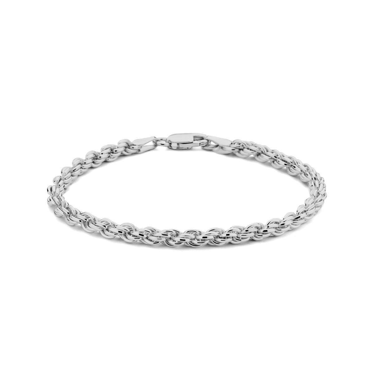 vDam Koord 4,2 Mm Zilver Gerhodineerd 1334421