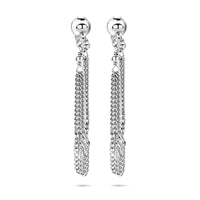 vDam Oorbellen Schakel 36 Mm Zilver Gerhodineerd 1341599