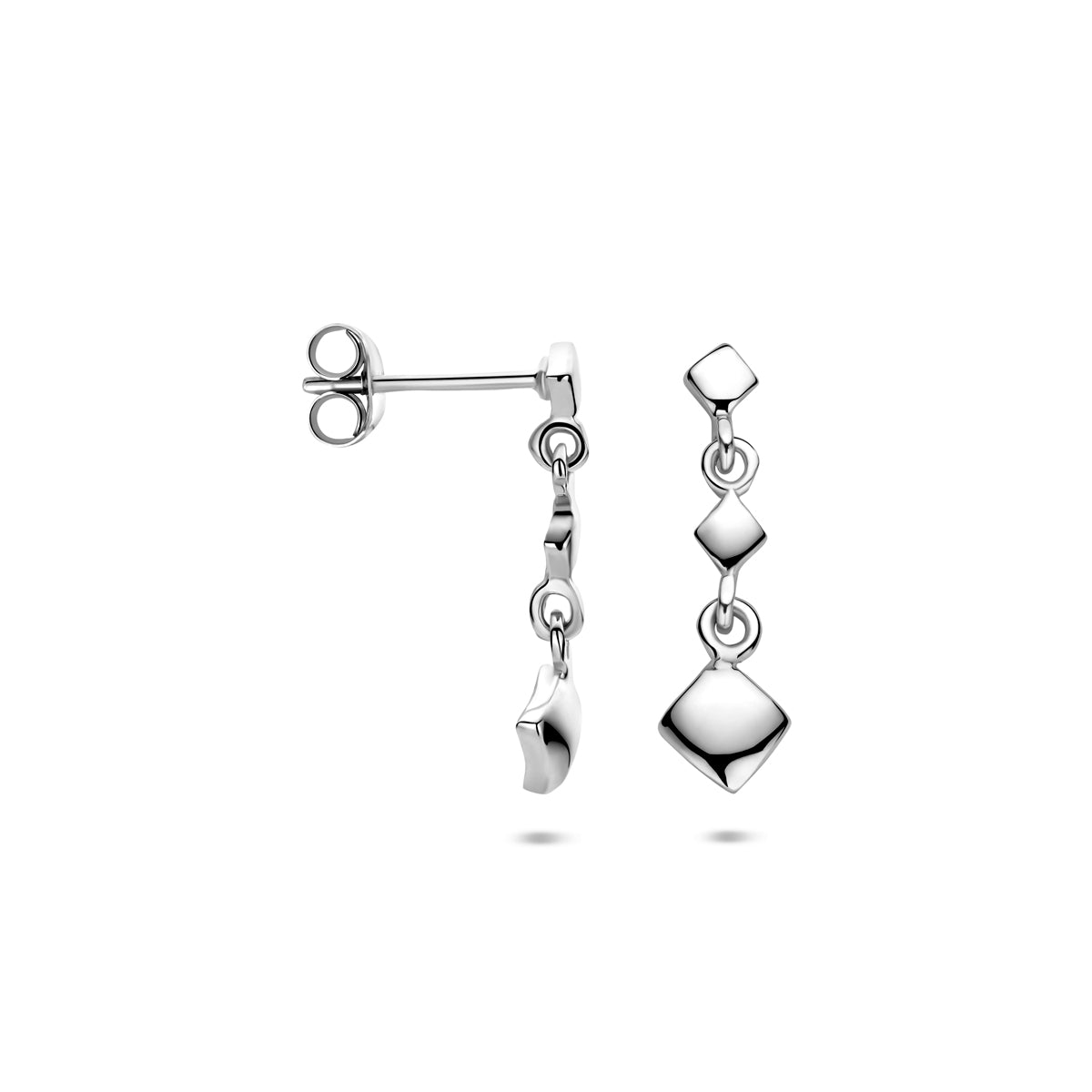 vDam Oorhangers 20 Mm Zilver Gerhodineerd 1341222