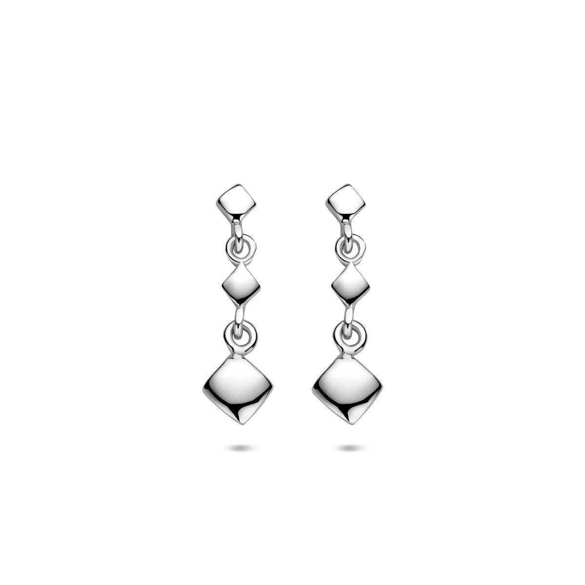 vDam Oorhangers 20 Mm Zilver Gerhodineerd 1341222