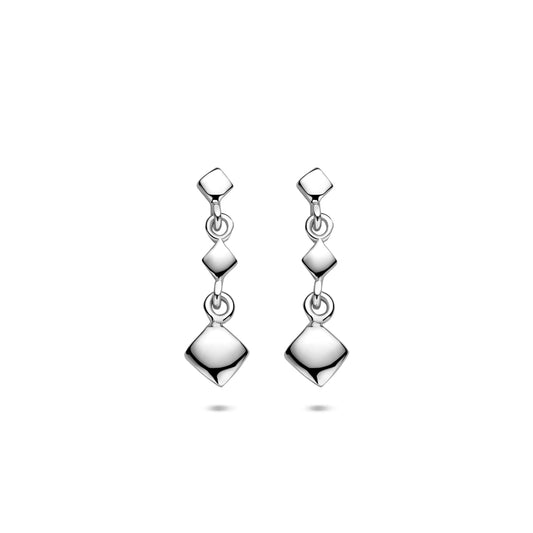 vDam Oorhangers 20 Mm Zilver Gerhodineerd 1341222