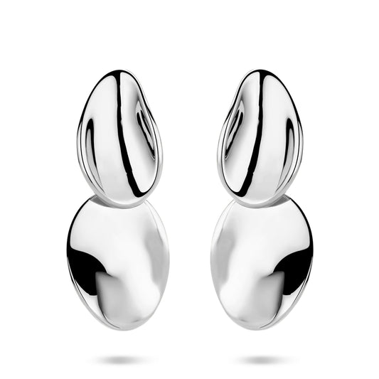 vDam Oorhangers 32 Mm Zilver Gerhodineerd 1341093