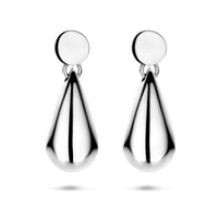 vDam Oorhangers Druppel 41 Mm Zilver Gerhodineerd 1341742