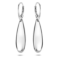 vDam Oorhangers Druppel 48 Mm Zilver Gerhodineerd 1341822