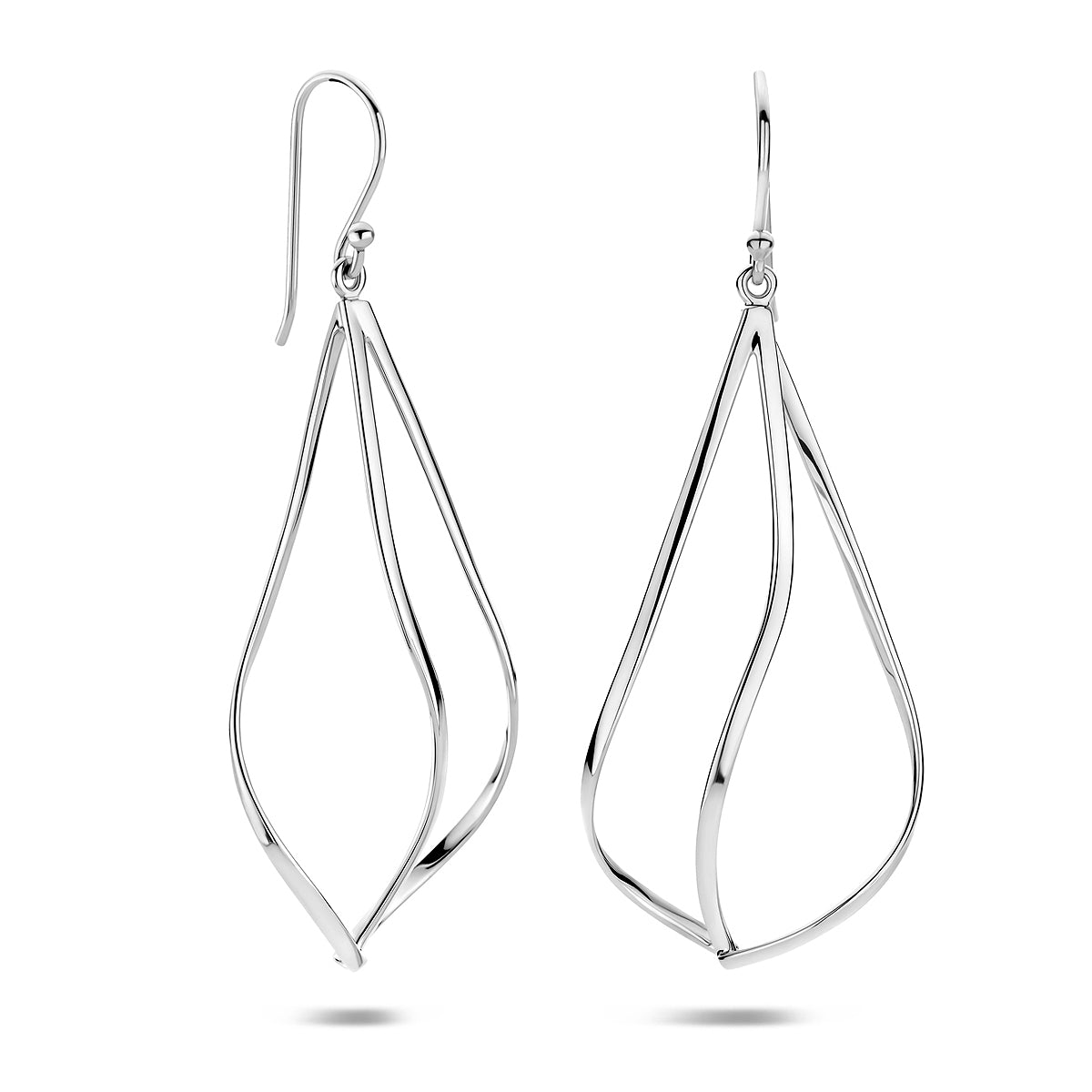 vDam Oorhangers Franse Haak 59 Mm Zilver Gerhodineerd 1341919