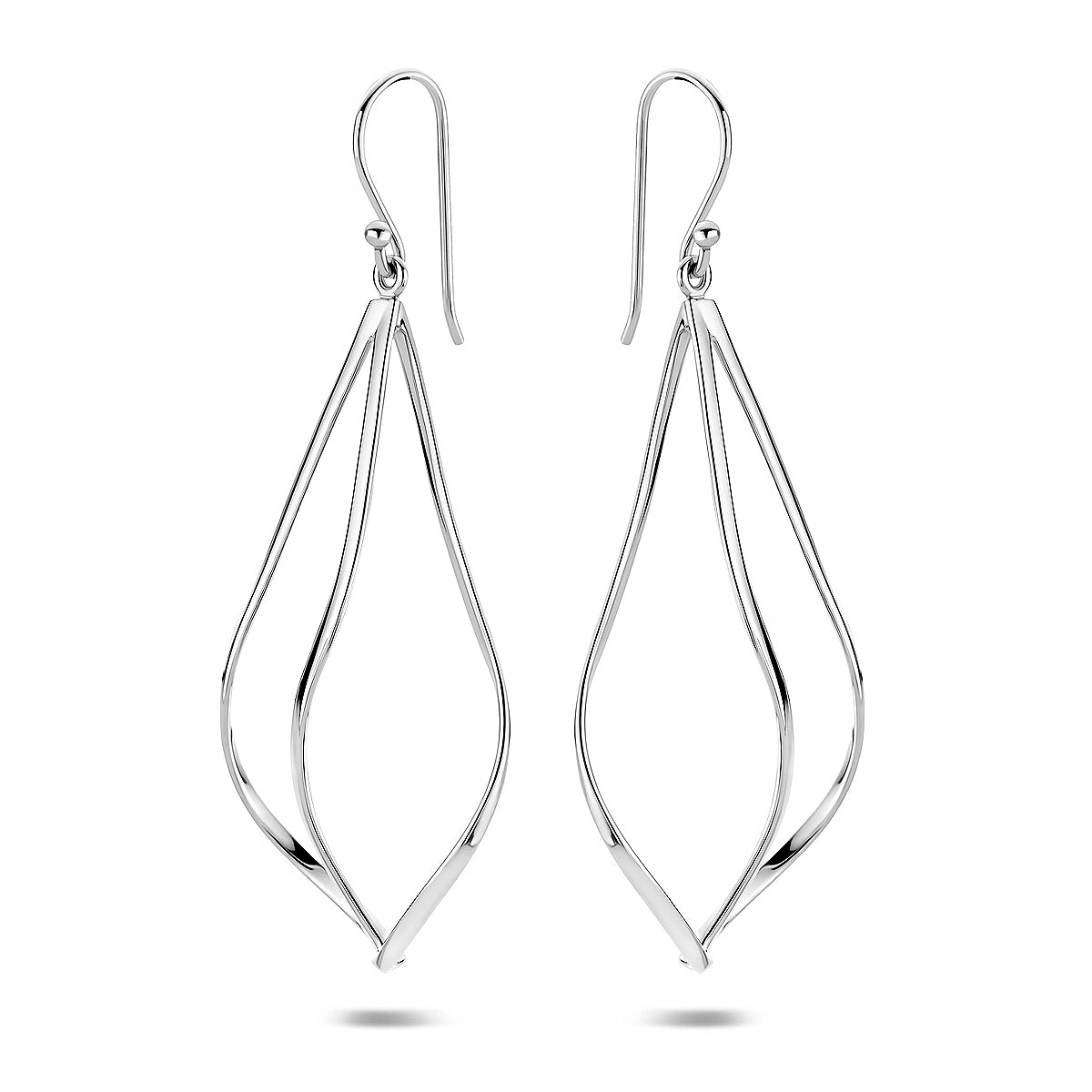 vDam Oorhangers Franse Haak 59 Mm Zilver Gerhodineerd 1341919