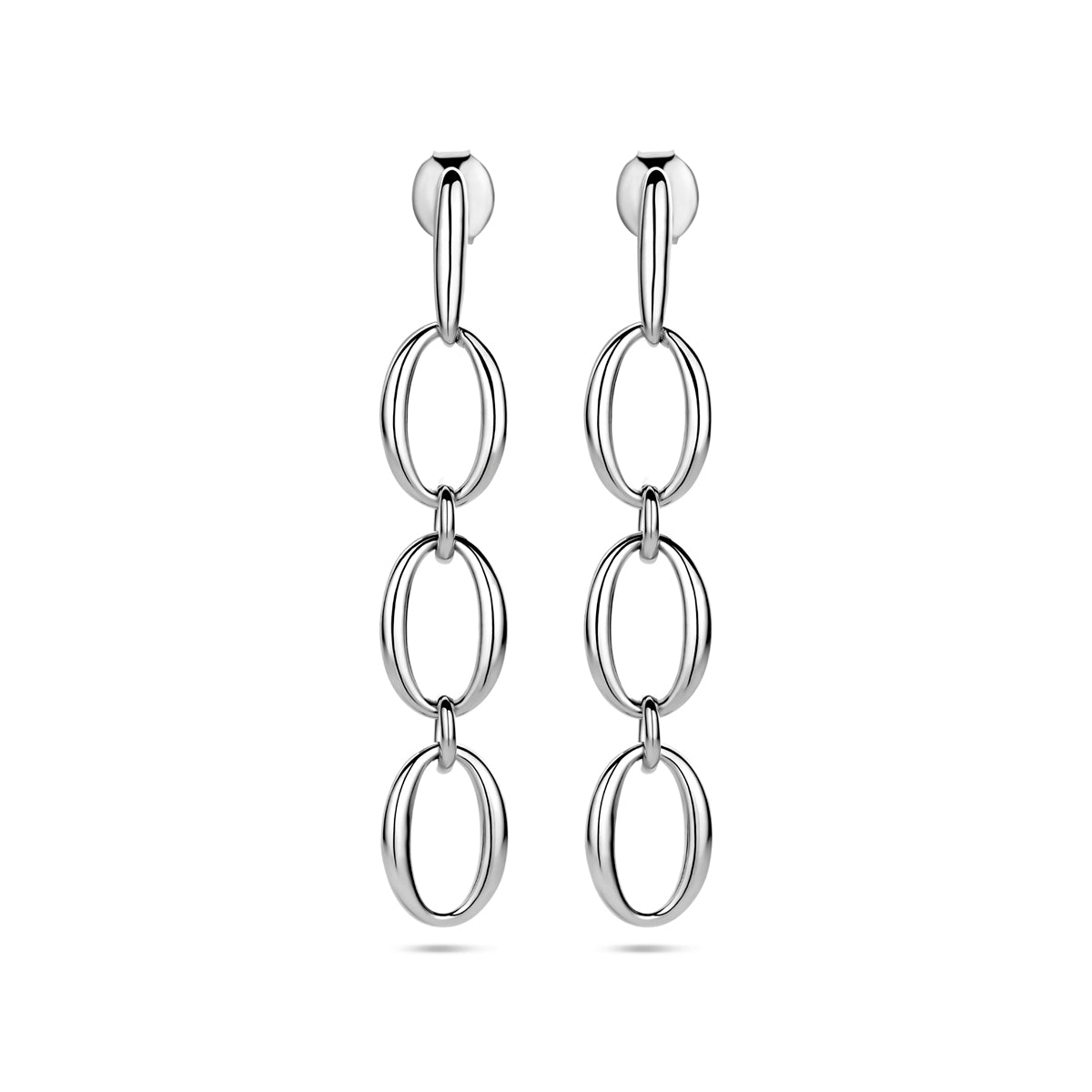 vDam Oorhangers Schakel 45 Mm Zilver Gerhodineerd 1340884