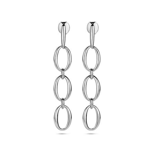 vDam Oorhangers Schakel 45 Mm Zilver Gerhodineerd 1340884