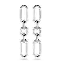 vDam Oorhangers Schakel 48 Mm Zilver Gerhodineerd 1340791